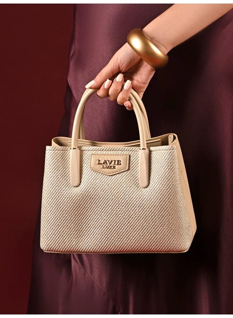 لافي حقيبة نسائية فاخرة بيج بثلاثة جيوب